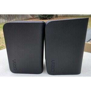 Lot Of 2 Vizio Gray Home Theater Satellite Side Speakers For Vizio Sound Bar